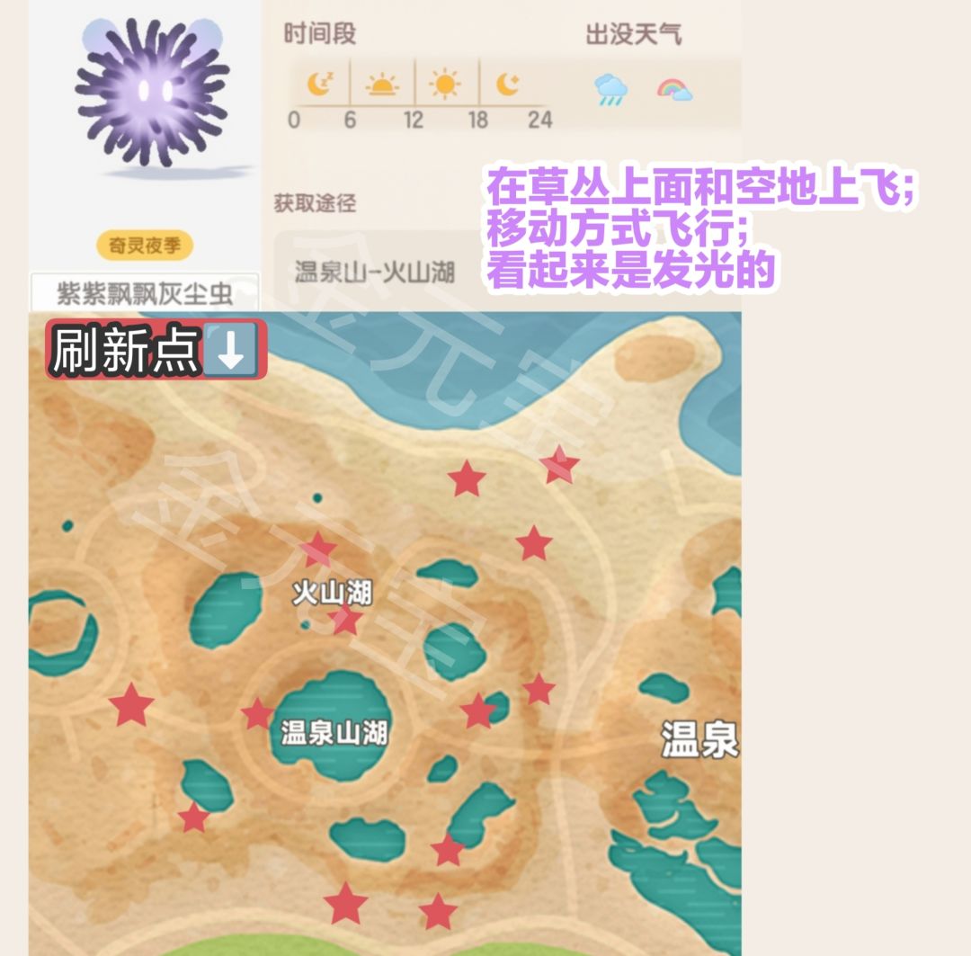 紫紫飘飘灰尘虫 点位图 2
