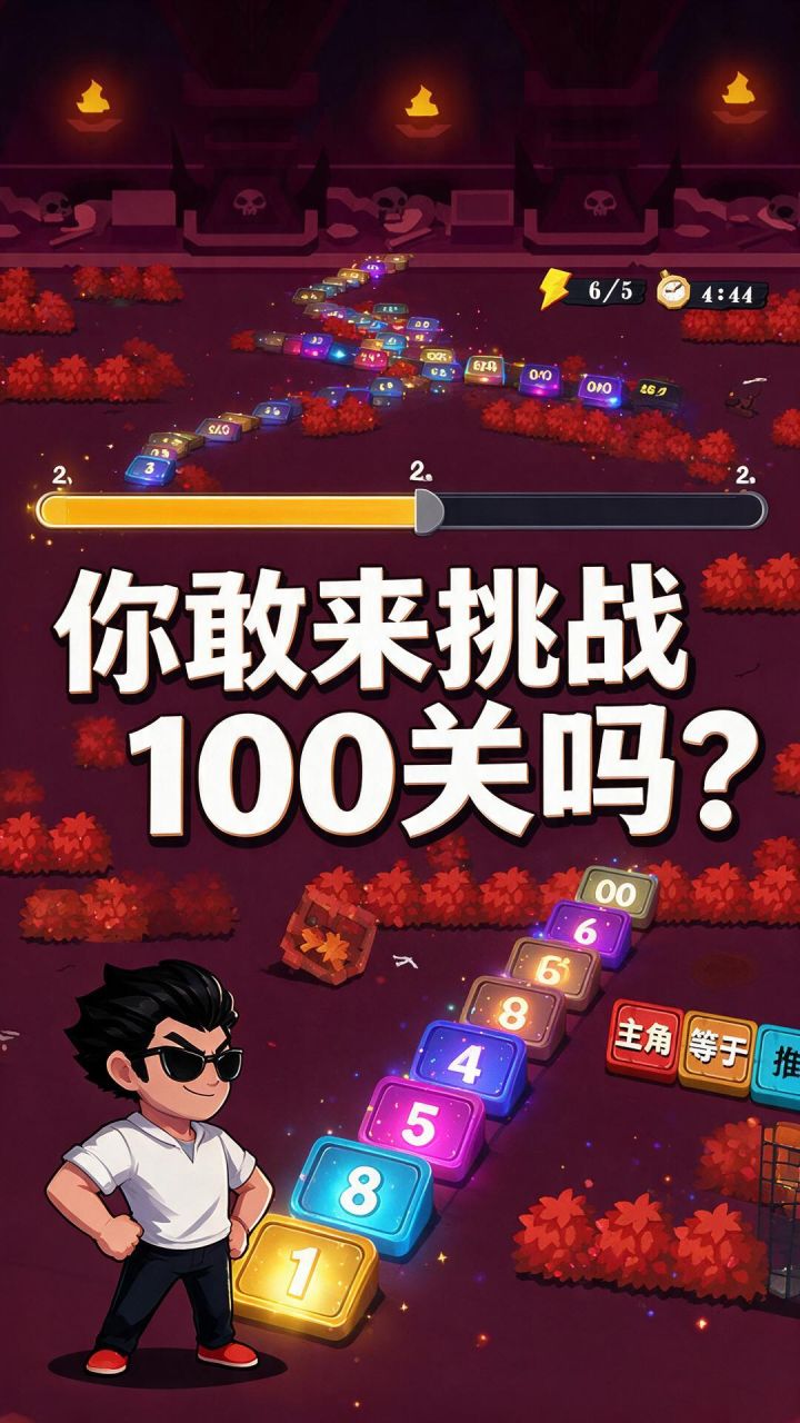 你敢进来挑战100关吗?截图