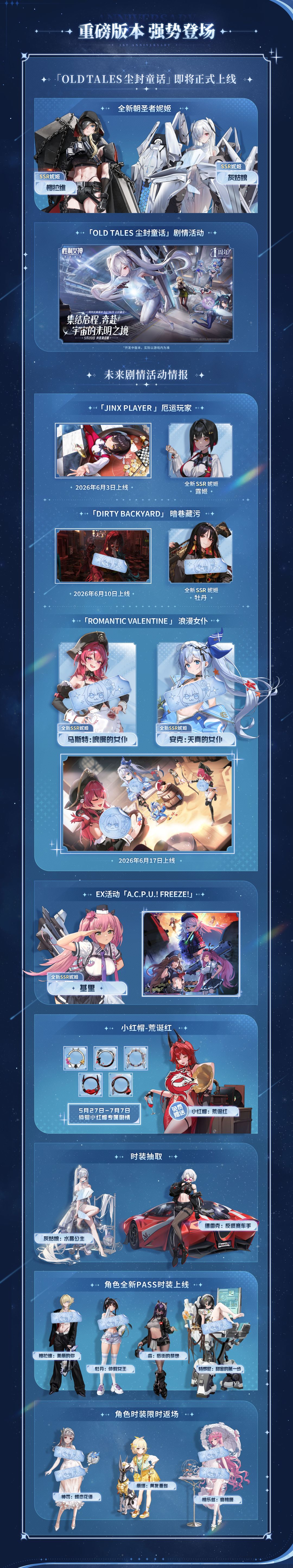 妮姬周年爆料!朝圣者直送!德雷克嫁妆来了 2