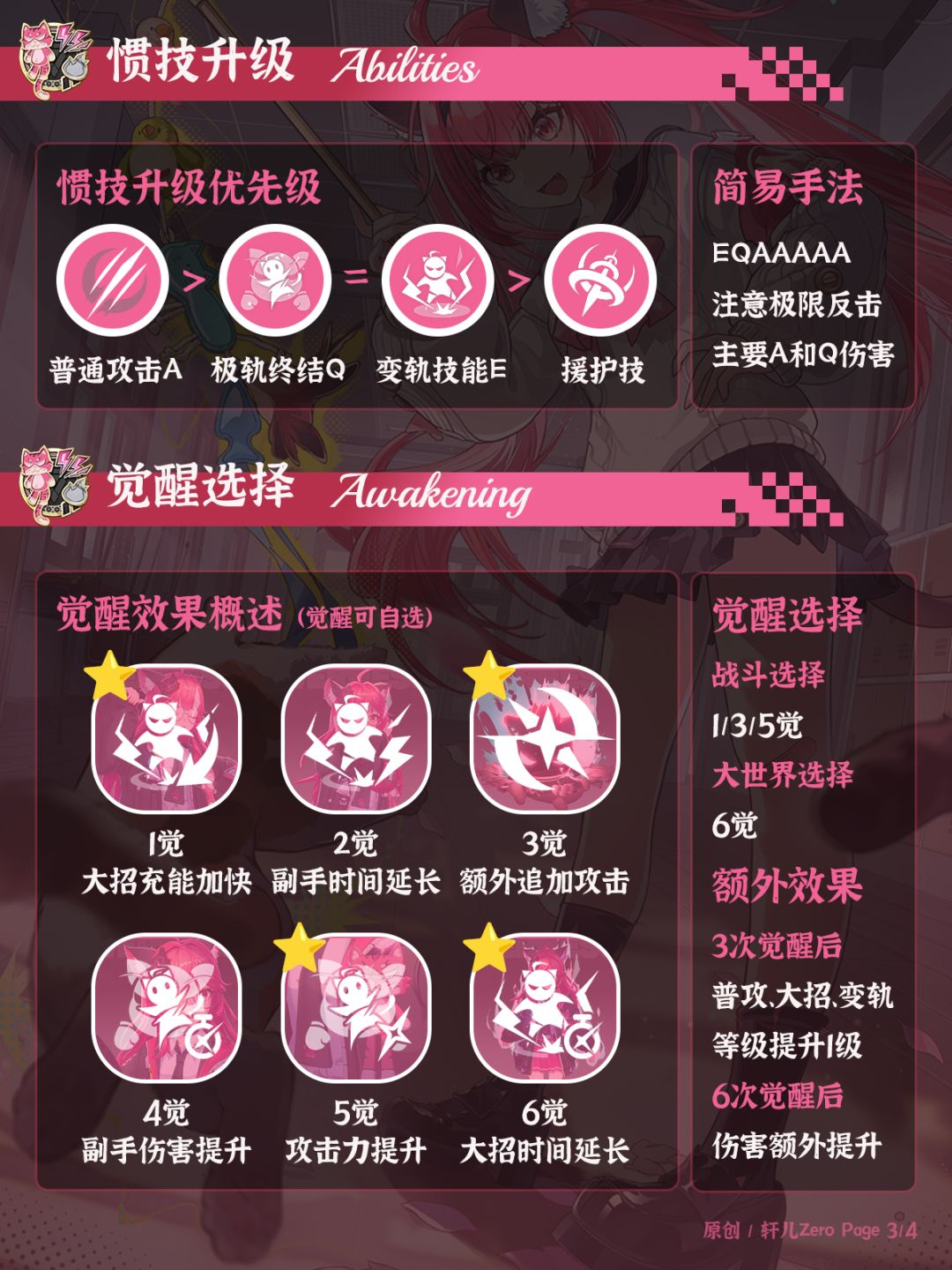 异环角色 | V1.0娜娜莉培养攻略一图流 3