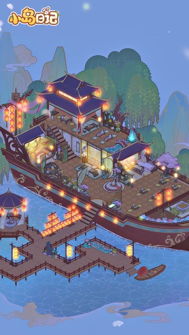 公主请登船!搭建独属于你的江南画舫🚢截图
