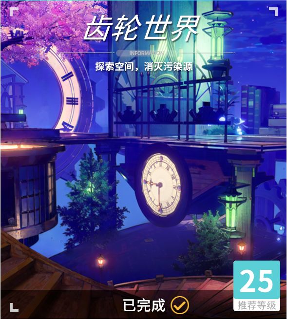 异变空间 LV25 齿轮世界部分收集截图