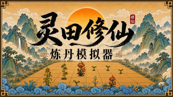 【游戏pv首发】《灵田修仙:炼丹模拟器》截图