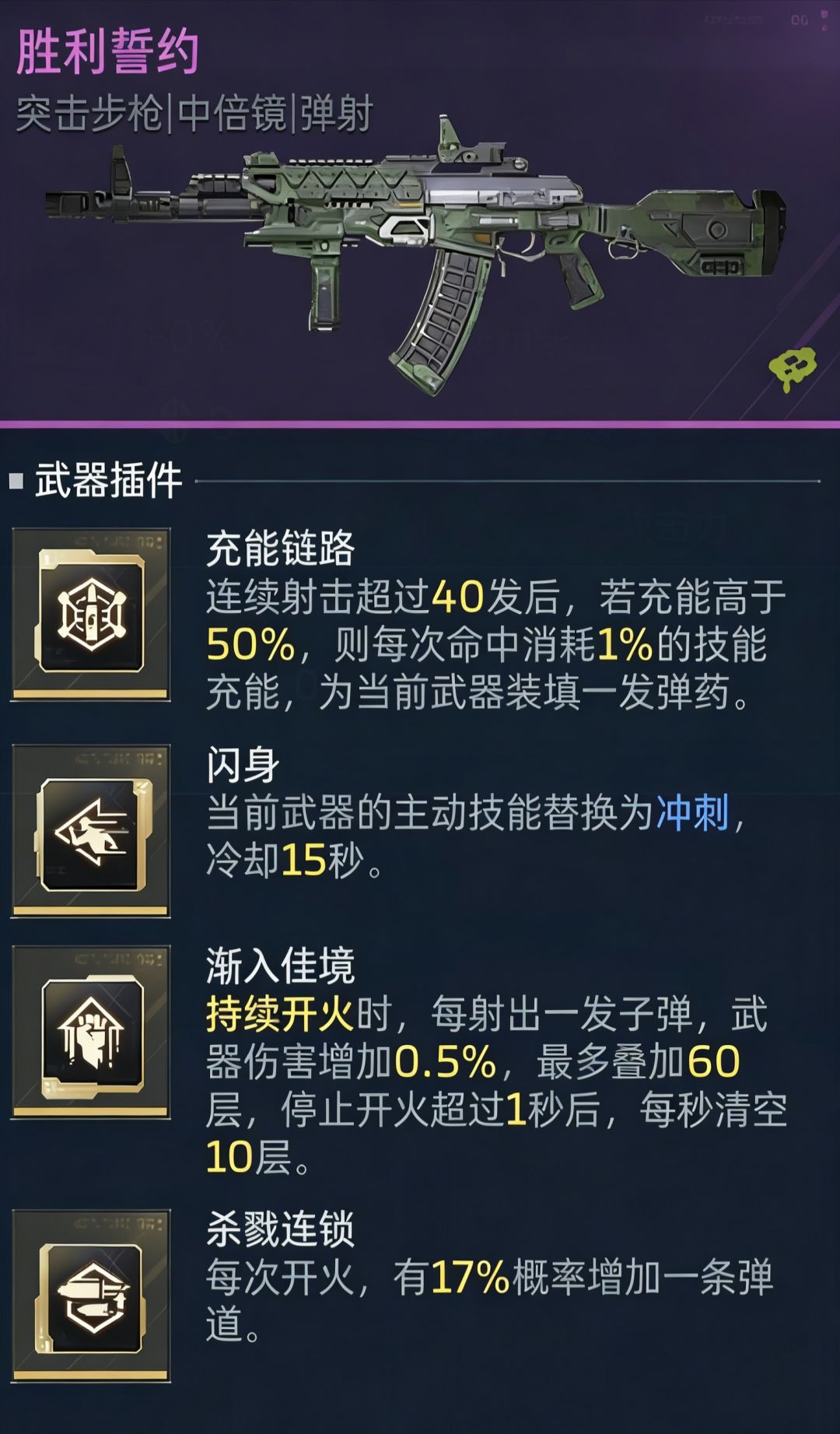 【首发征集】最强紫枪胜利誓约无限火力搭配 1