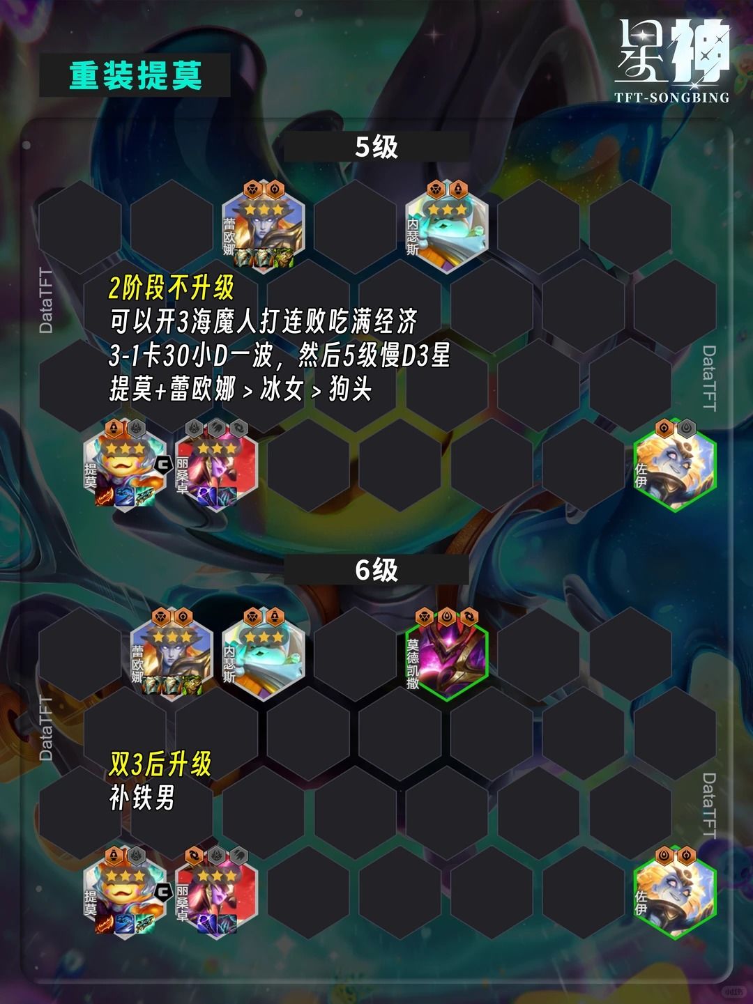 金铲铲S新晋T0阵容 重装提莫 3