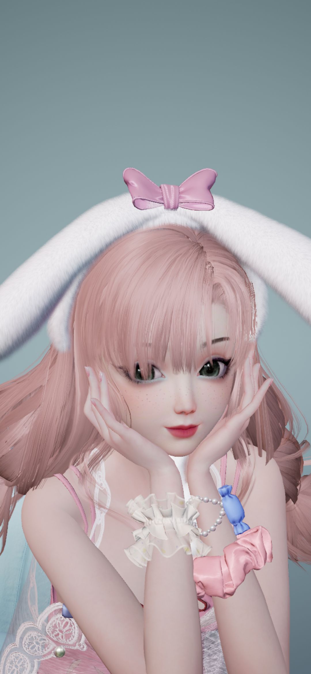 乖女和黑皮姨姨be like: 5