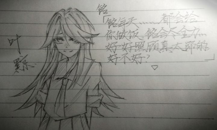 为铭画了张画(ˊᵒ̴̶̷̤ꇴᵒ̴̶̷̤ˋ)꒰截图
