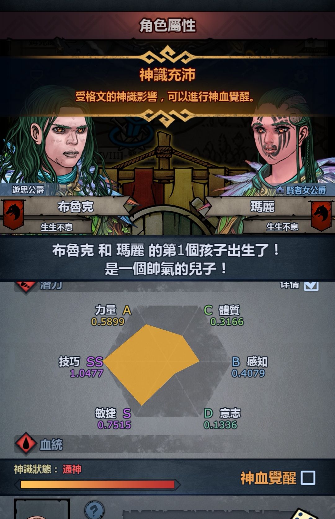 纯法拉居然有A力量 1