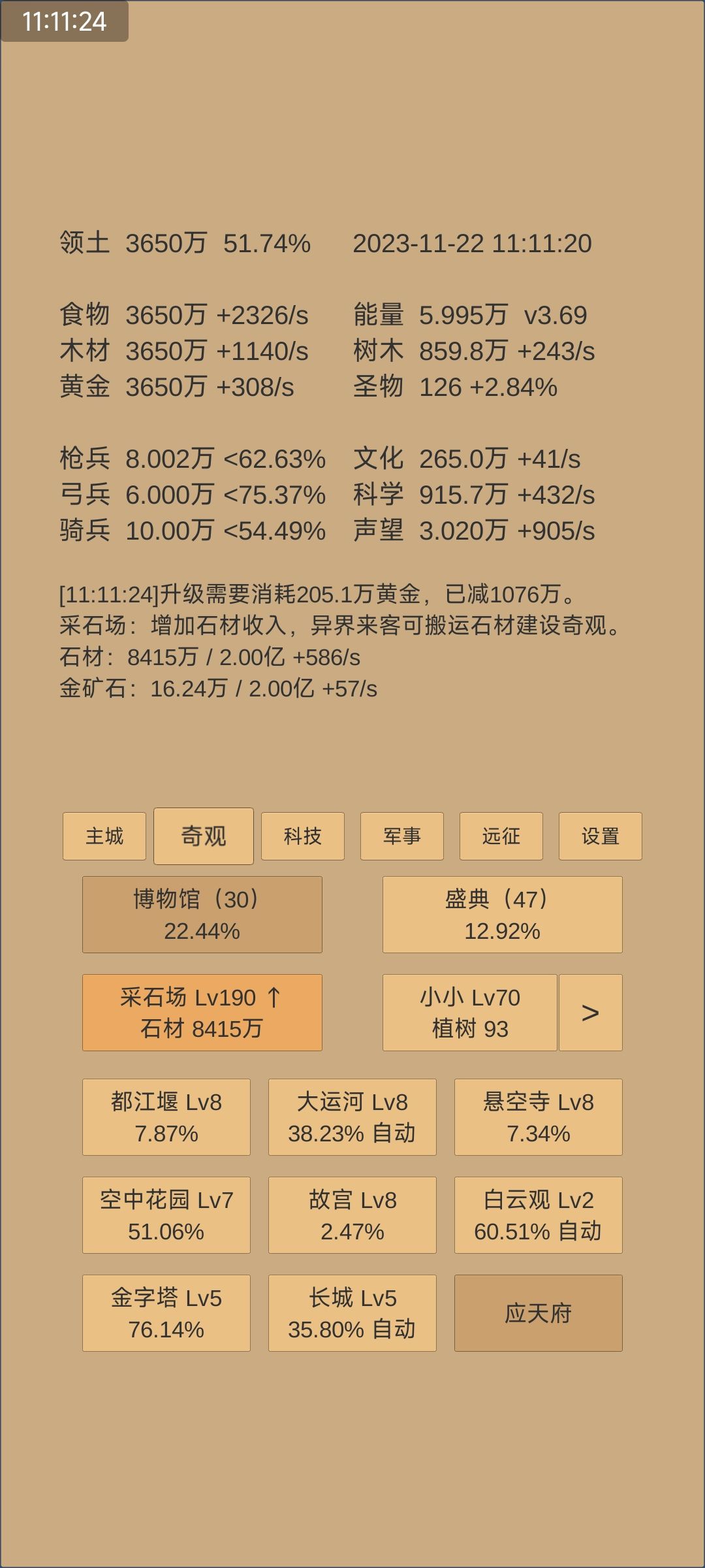 Day220 白云观2级,黄金308 2