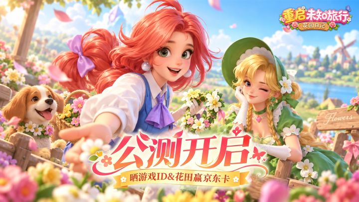《重启未知旅行》首发开启!晒游戏ID赢京东卡,留下花店足迹~截图