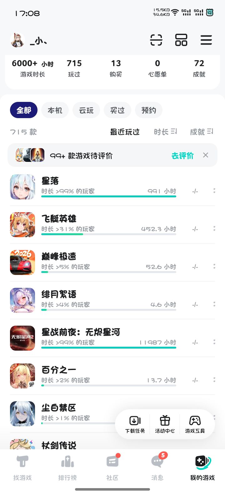 元老级新手玩家重新入坑截图