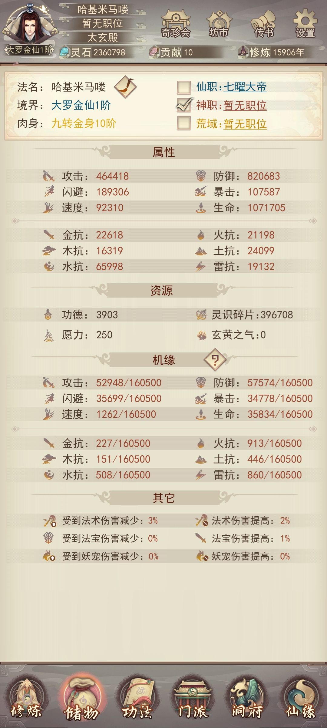 也是上大罗了,不容易啊 1