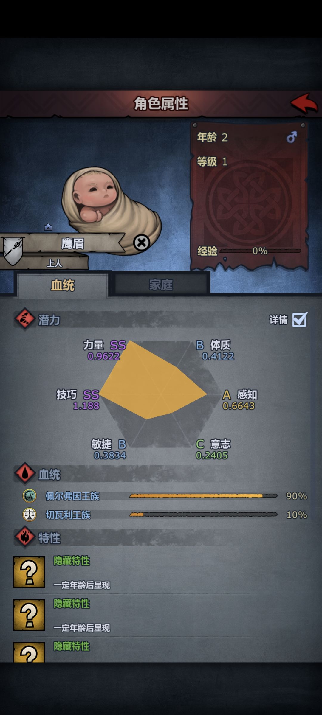 鹰眉 1