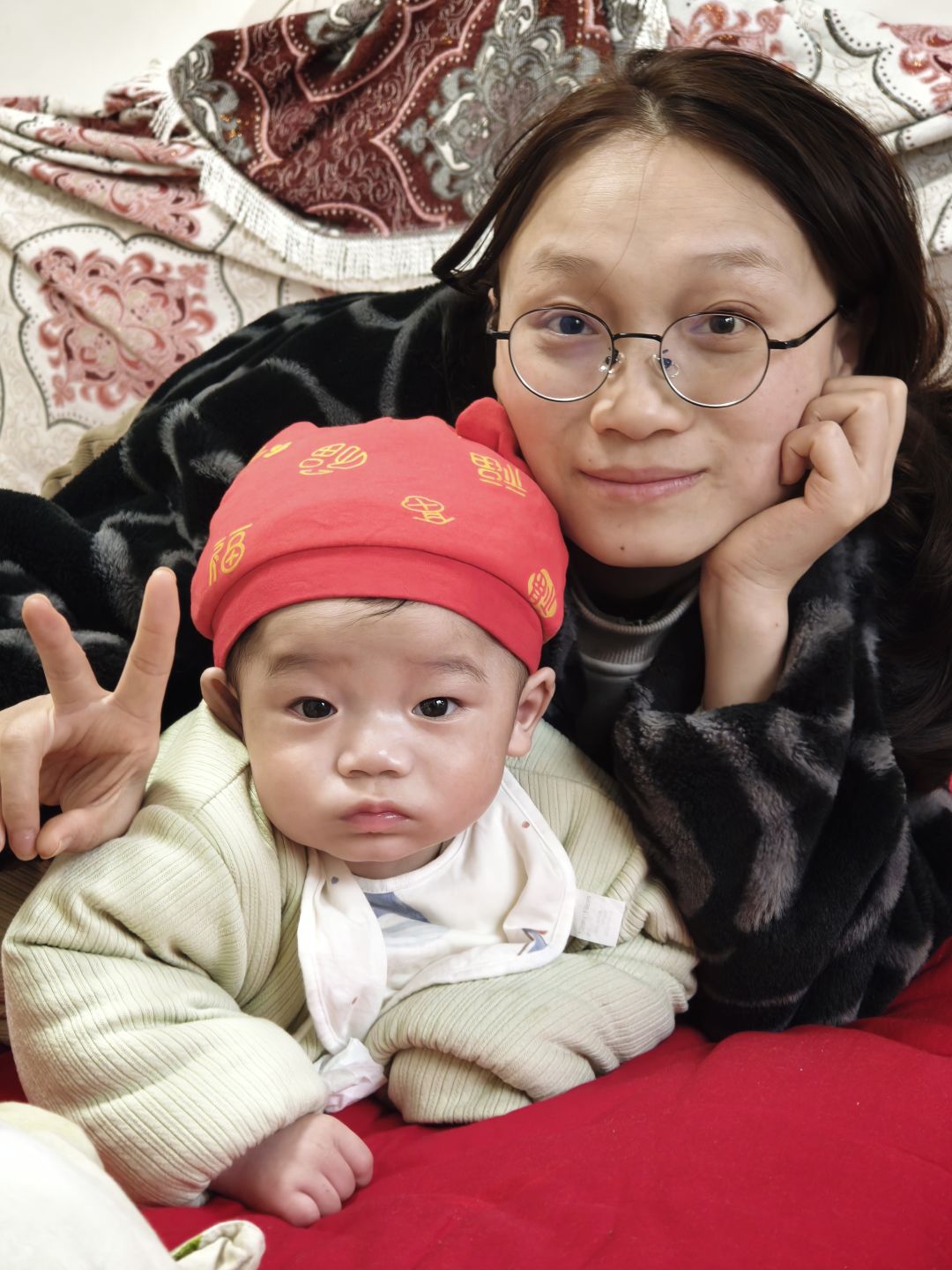 回家第一天就抽到了发蜡哥,新年快乐! 2