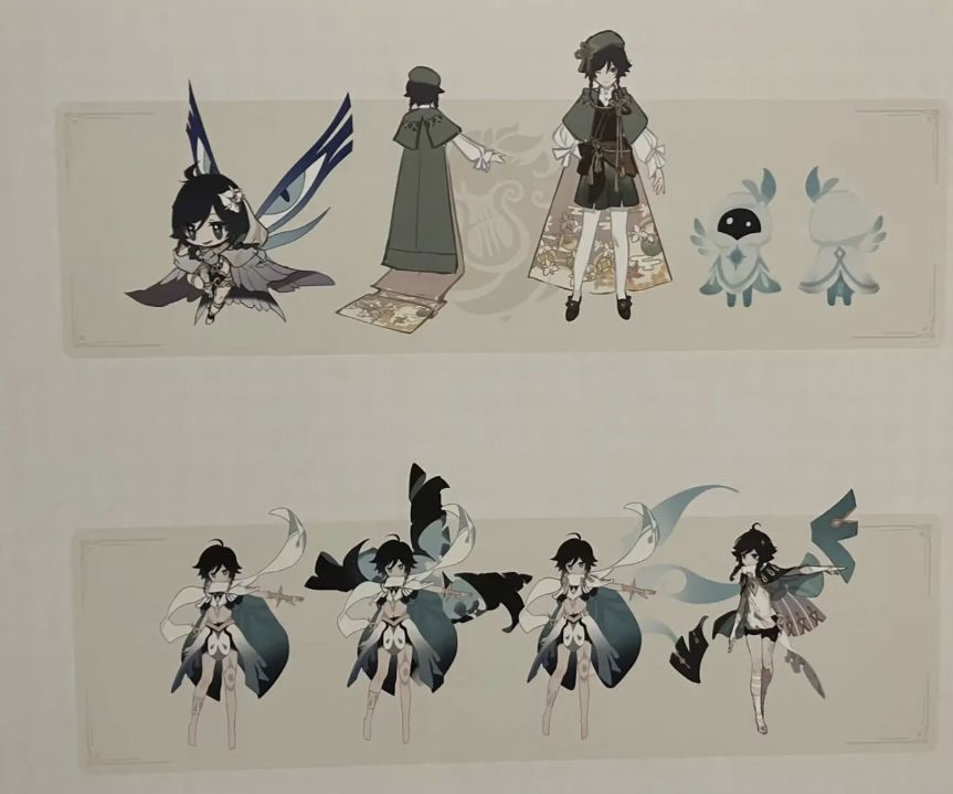 原神巴黎展角色原画一 7