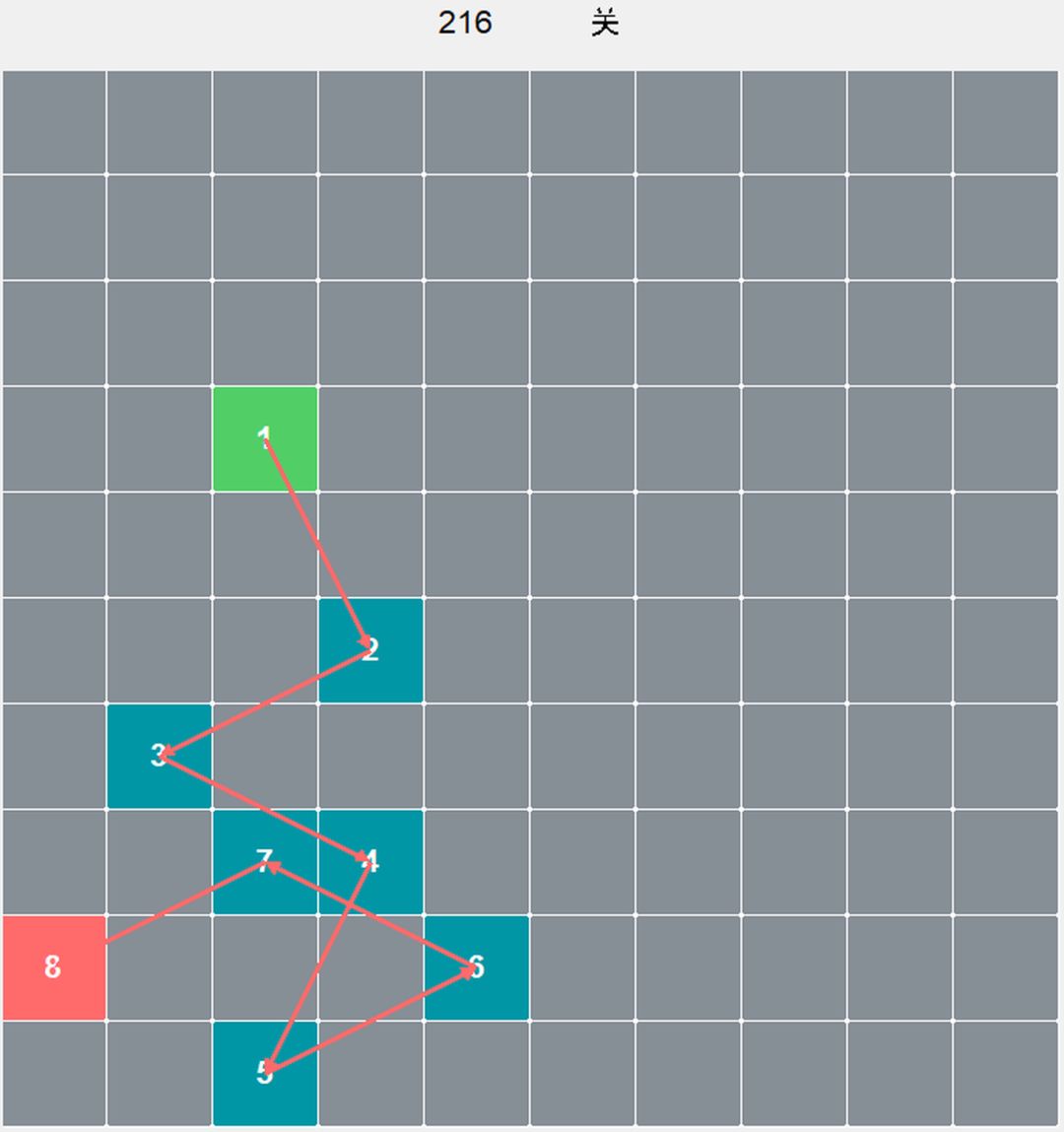 棋盘216-220攻略截图