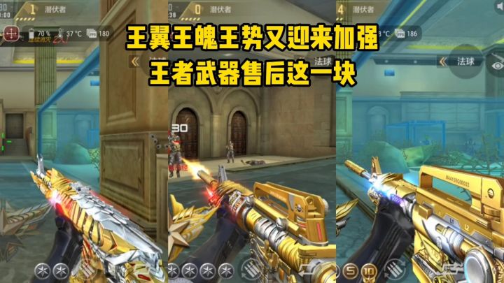 王翼王魄王势再次迎来加强,王者武器售后这一块!截图