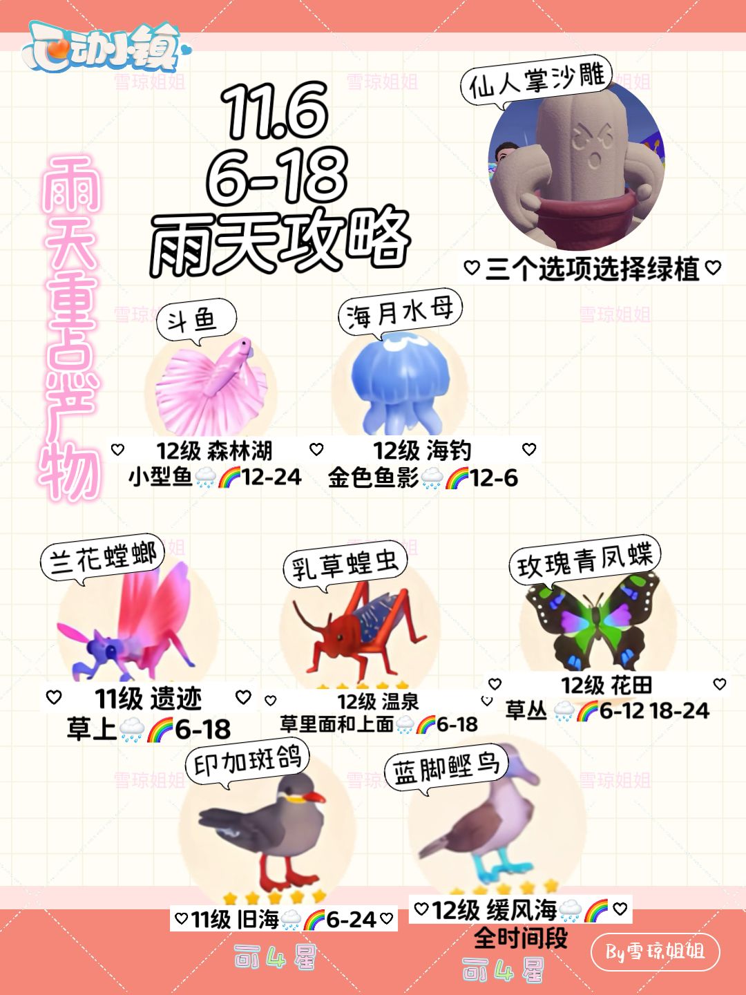11.6 雨天攻略来啦 1
