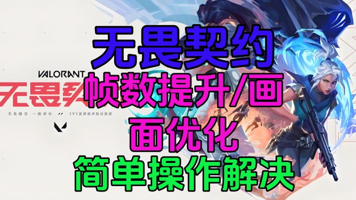 【无畏契约】帧数提升 画面优化 简单操作解决截图
