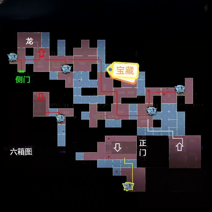* 必看!超自然行动地图小抄如何快速找图 ┫型截图