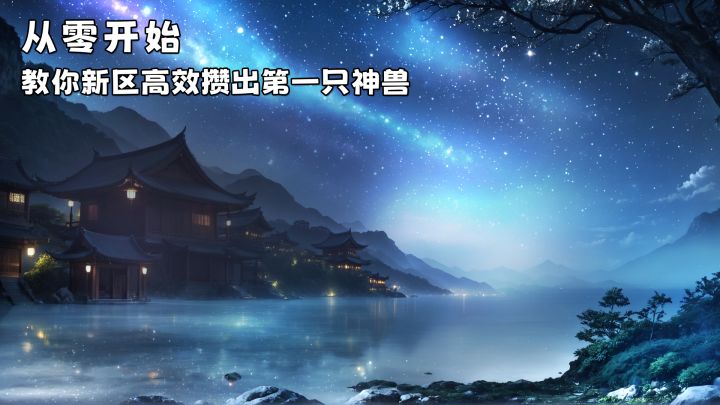 【梦想3手游攻略】从零开始,教你新区高效攒出第一只神兽!截图