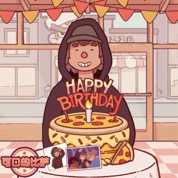 🍰今天是闪电的生日！