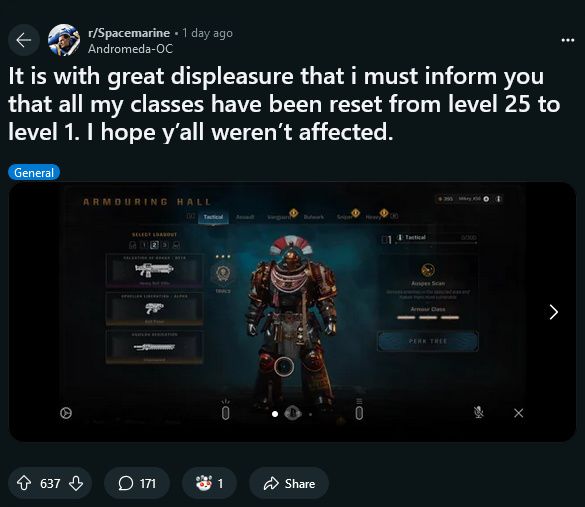 《星际战士2》现数据丢失BUG 玩家进度重制 1