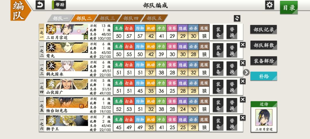 萌新婶婶看攻略锻了一队太刀,求后续规划 2