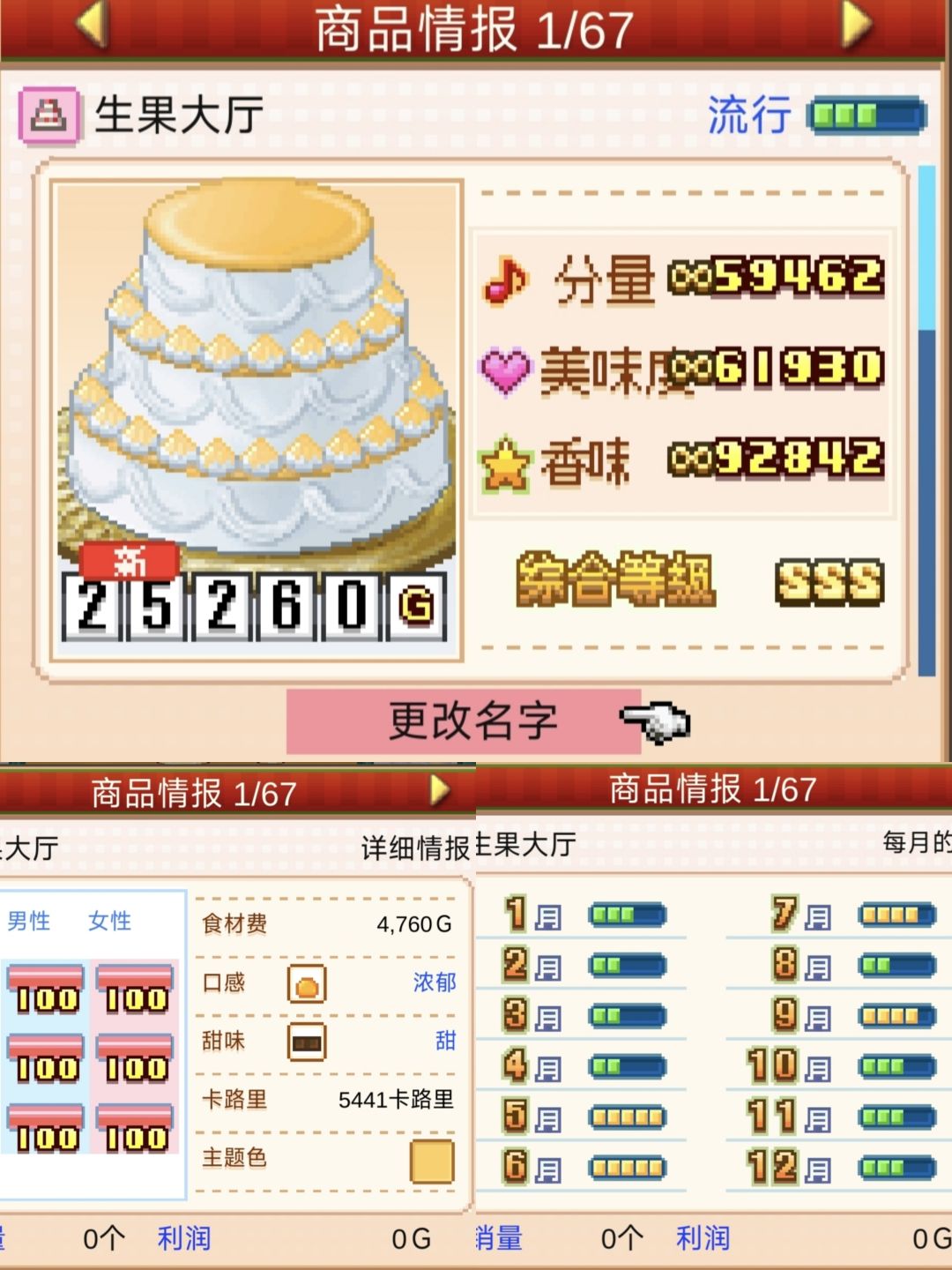 (1)创作技能超提升的店员收尾的部分甜品 3