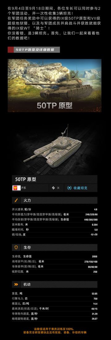 一次性收集3辆坦克？军团活动今日开启