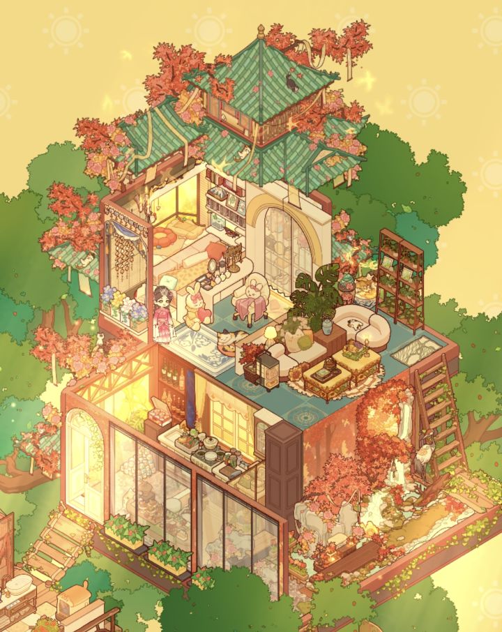 听大人们说森林里有一栋小树屋截图