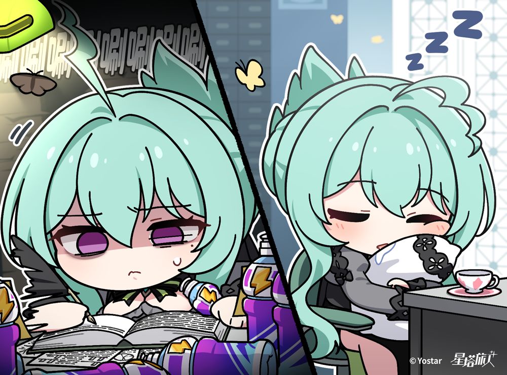 ✧诺瓦涂鸦丨日夜颠倒 1