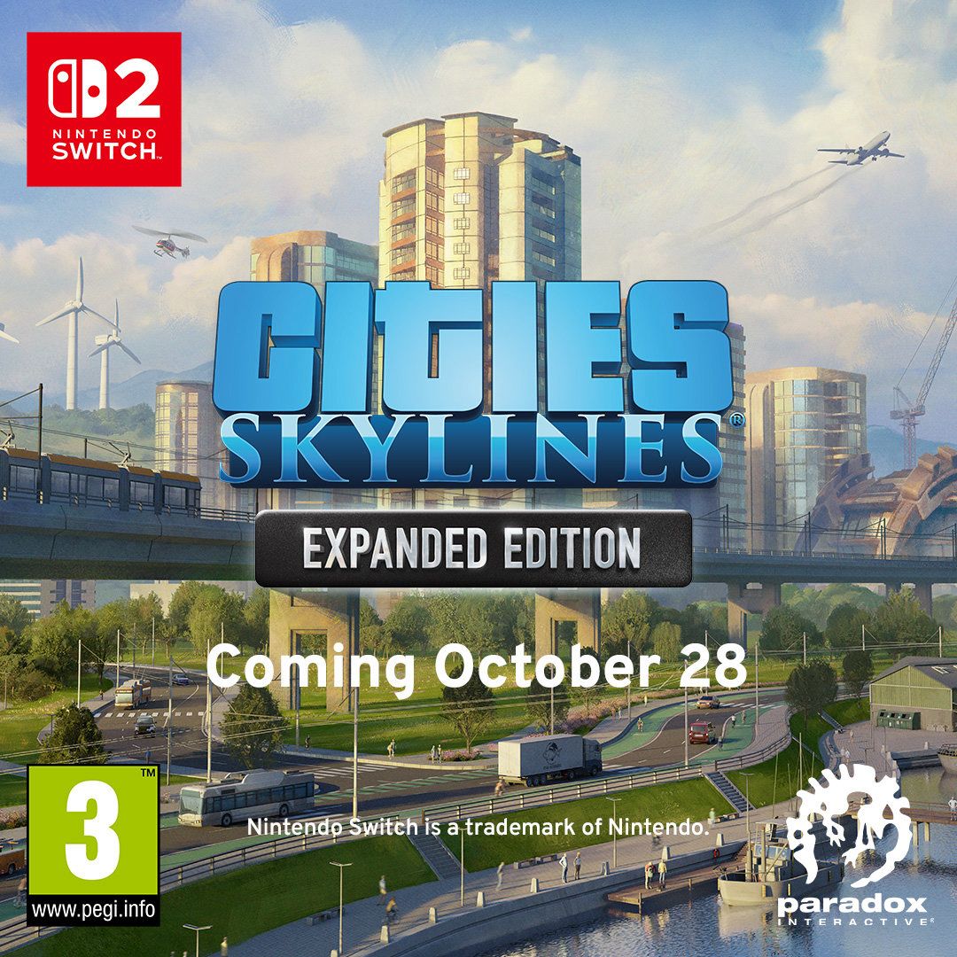 城市天际线登陆Switch 2!画质性能双升级 1