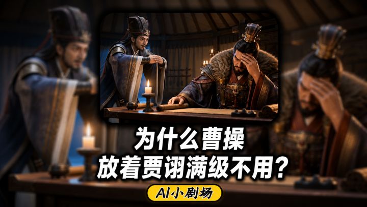 曹操为什么养着满级贾诩不用?截图