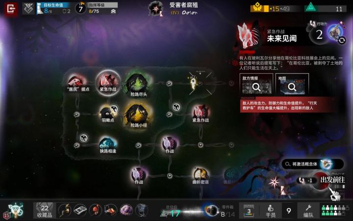 沉沦者的黑流树海 紧急未来见闻截图