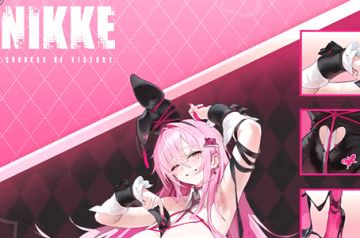 胜利女神日服新皮兔女郎，极具视觉冲击力