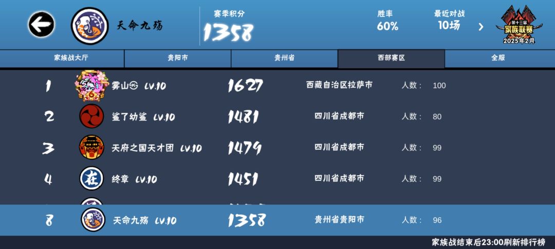 一区家族天命九殇招人 3