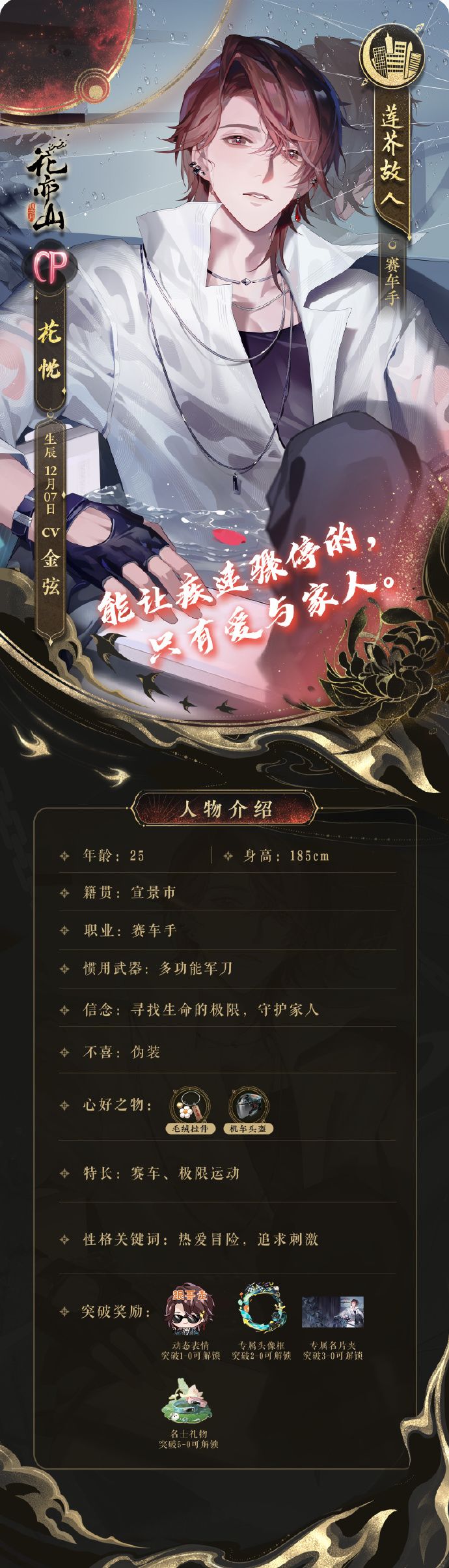 新启愿景时〡新名士信息公开:CP花忱 1