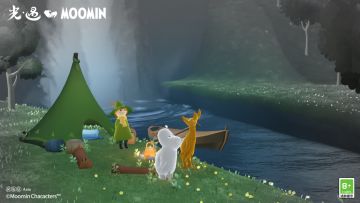 姆明谷惊喜一角丨挚友的初遇