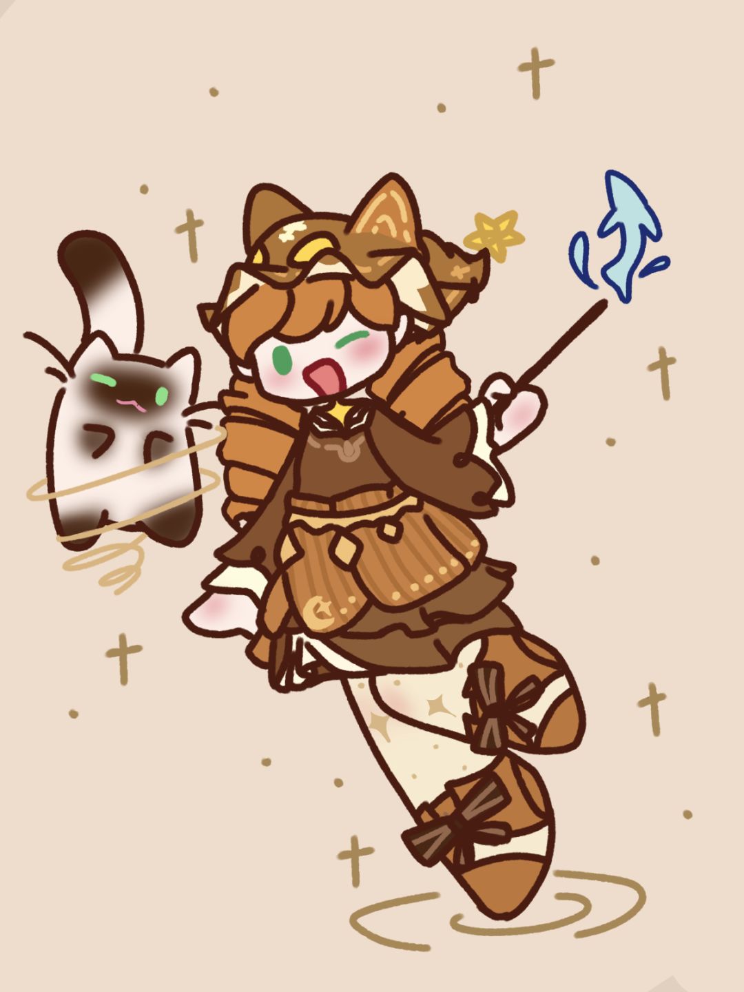 今日OOTD|歪小喵魔女 1