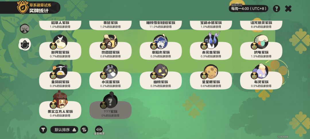 草系徽章大圆满了,全精灵通关全足迹收集 4