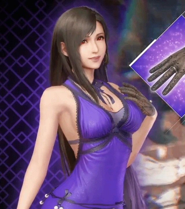《最终幻想7》手游活动蒂法被加布料 1