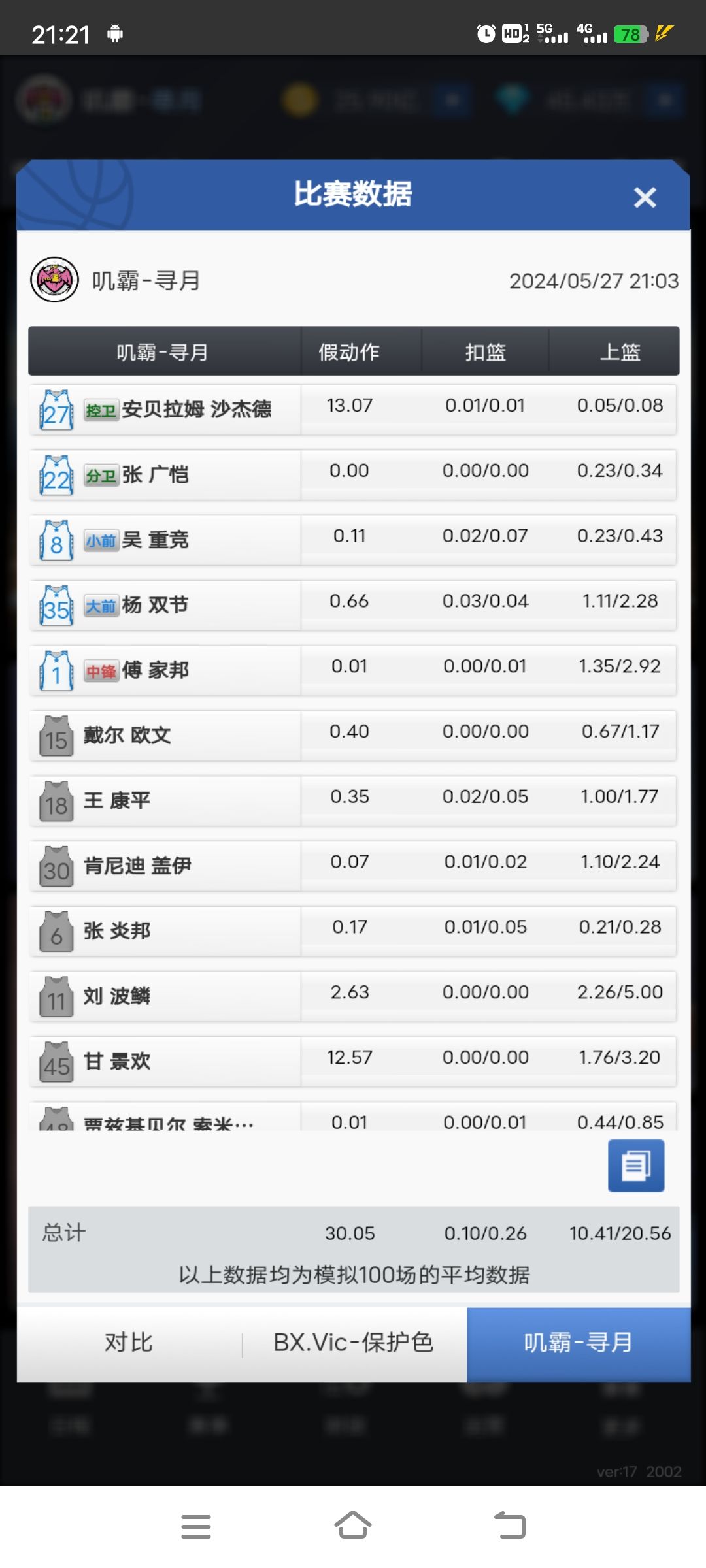 1/2假动作双攻 4