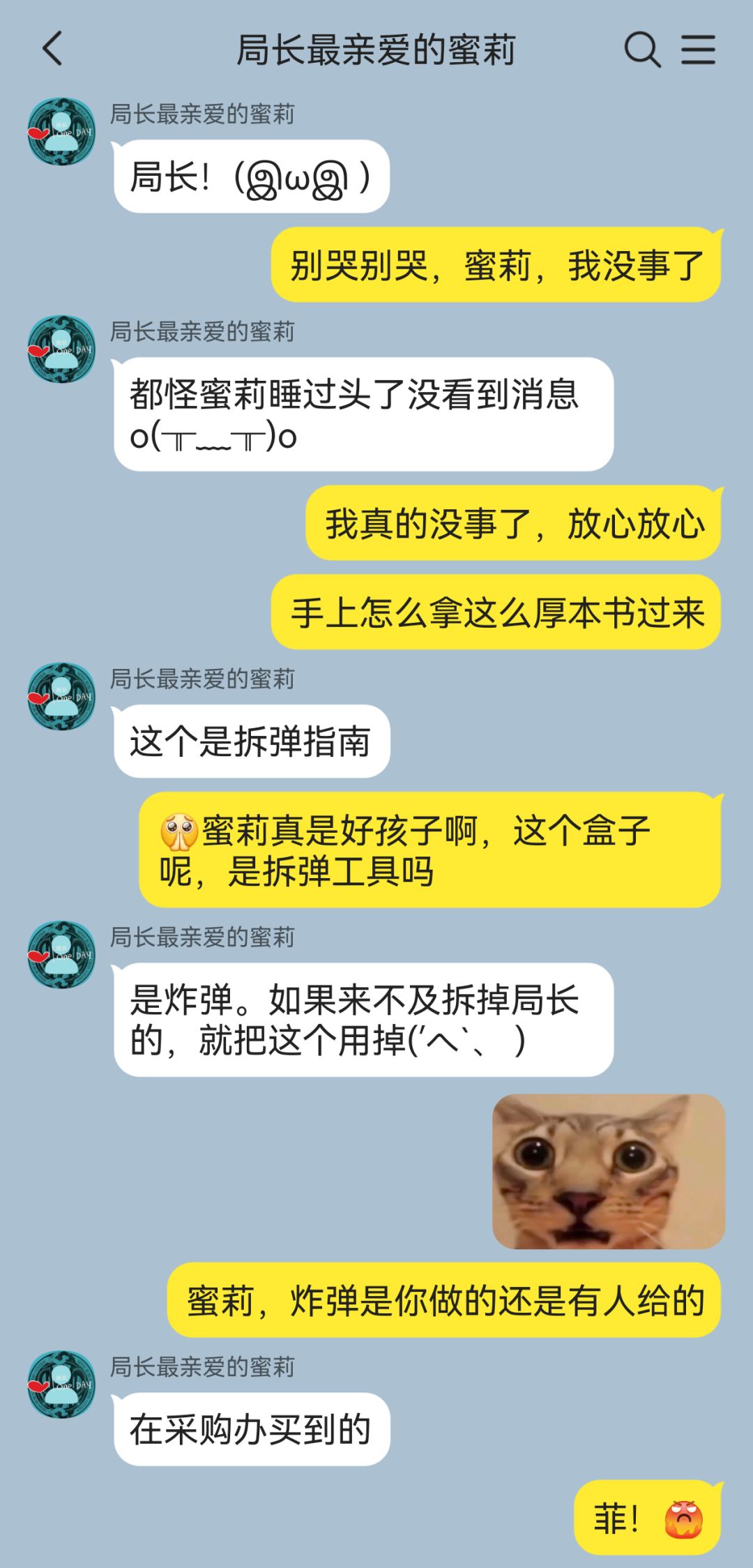 当局长在管理局做拆弹演习 9
