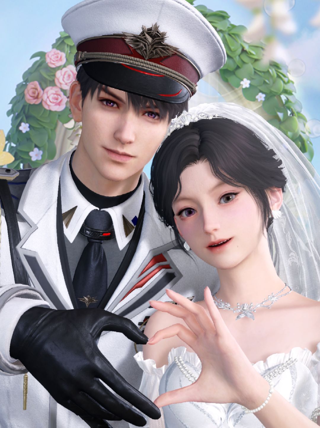 军装和婚纱 3