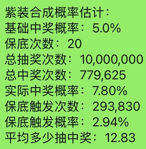 带保底事件的概率估计(箱子/角色/合紫装) 3