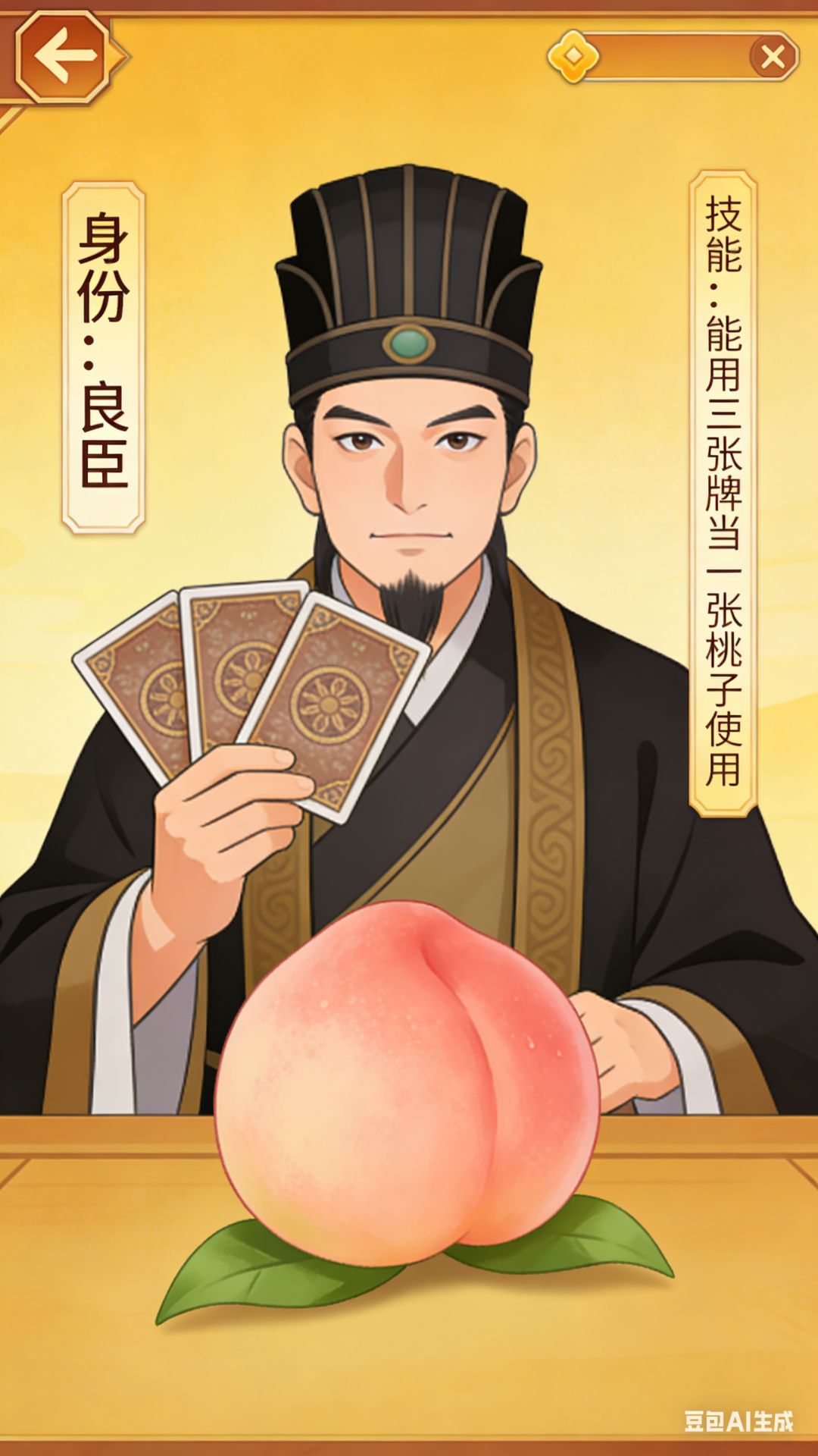 我也要设计身份,良臣 1