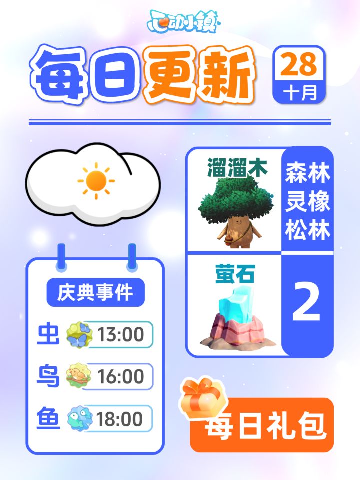 10月28日小镇日报溜溜木萤石兑换码 每日更新截图