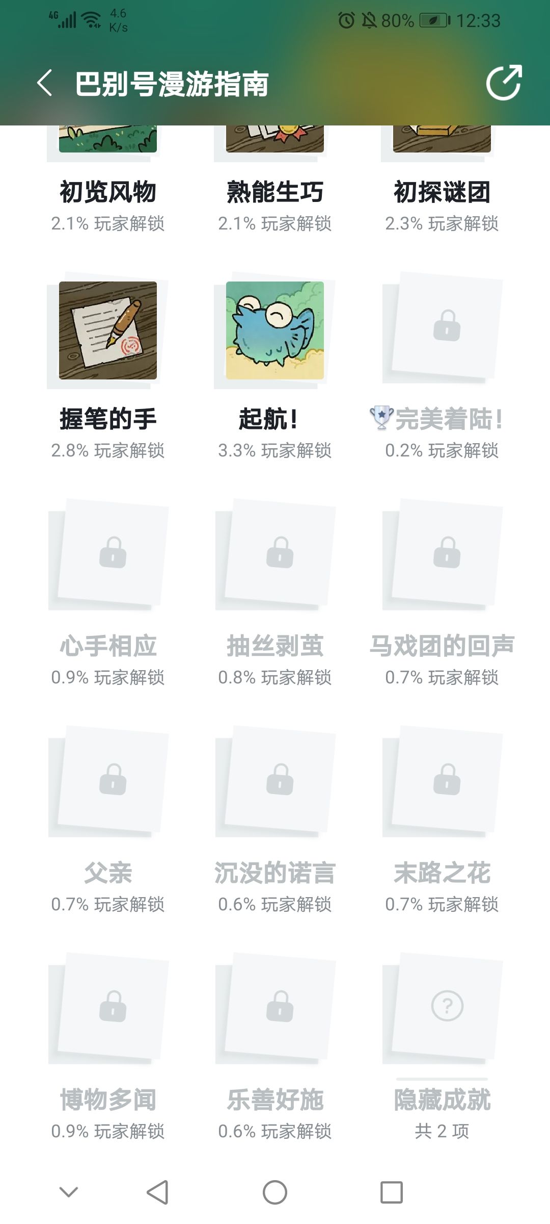 成就系统是不是有bug 3