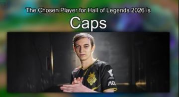 LOL名人堂第三位成员曝光：欧洲法王Caps